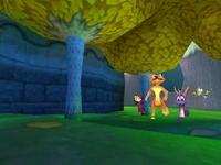 une photo d'Ã©cran de Spyro - Year of the Dragon sur Sony Playstation